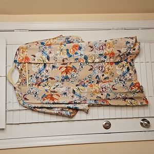 Oriental Print Duster